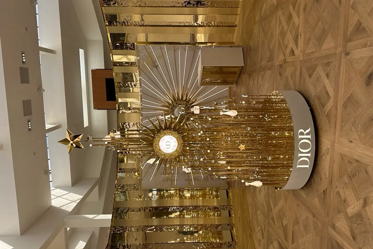Dior store lighting and electrical fit-out
