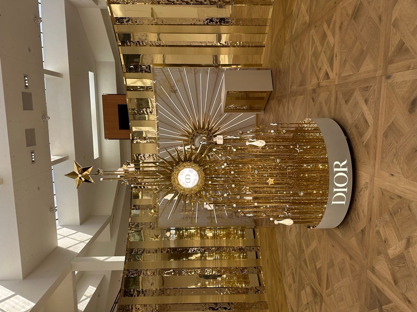 Dior store lighting and electrical fit-out by Laguna Electric